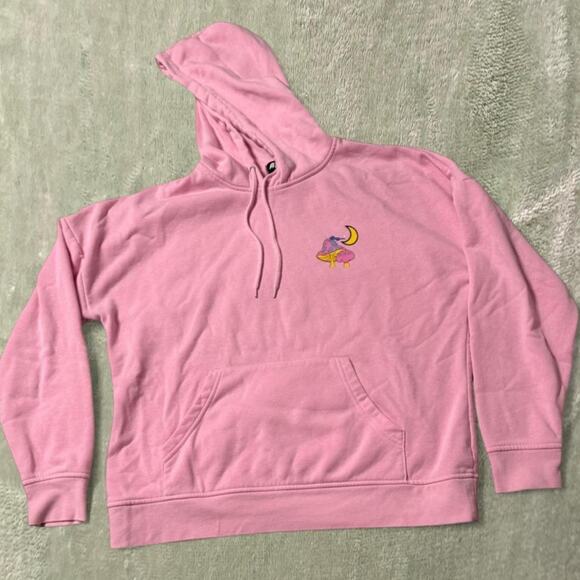 A.Lab “Take a Trip” Pink Oversized Hoodie -L - Picture 3 of 8